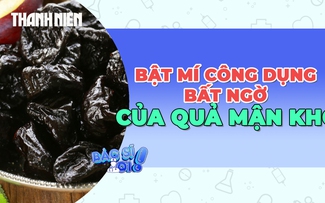 Bật mí công dụng không ngờ của quả mận khô