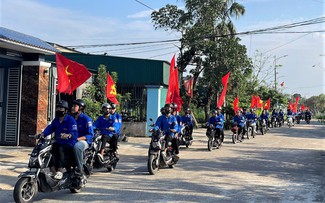 'Tiếng loa thanh niên' lan tỏa không khí bầu cử
