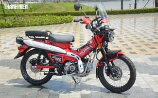 Xe số Honda CT125 chạy 'lướt' bán lại cả trăm triệu đồng, cao hơn giá xe mới