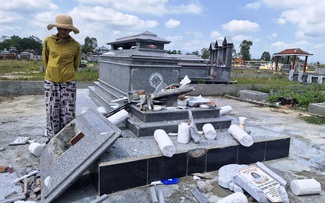 Đập phá mộ mẹ Việt Nam anh hùng ở Đà Nẵng do tranh chấp đất đai?