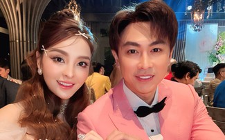 Nhan sắc cháu gái Kim Tiểu Long vừa công khai tình cảm với Hồ Việt Trung