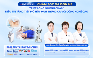 Triệt lông ‘không chạm’ giảm mồ hôi, trị mụn công nghệ cao