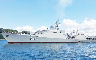 Chiến hạm đầu tiên của Việt Nam đi qua 2 đại dương, 7 vùng biển
