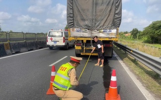 Cách xử lý khi gặp sự cố trên cao tốc: Cục CSGT hướng dẫn cụ thể