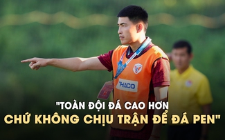 Tướng trẻ 9X TLU bật mí chiến thuật hạ đội chủ nhà trong trận đấu 'nghẹt thở'