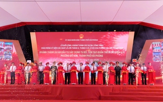 Hải Phòng khởi công, khánh thành 14 dự án hơn 24.700 tỉ đồng