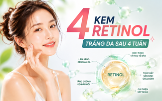 4 kem Retinol chống lão hóa da hiệu quả mà chị em tiếc vì không biết sớm