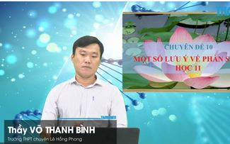 Bí quyết ôn thi tốt nghiệp THPT đạt điểm cao: Kiến thức môn sinh lớp 11
