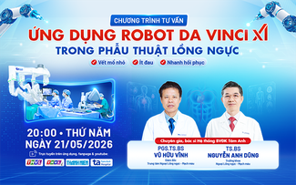 Ứng dụng Robot Da Vinci Xi trong phẫu thuật lồng ngực