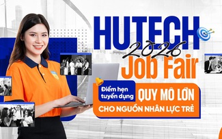 HUTECH Job Fair 2026: Điểm hẹn tuyển dụng quy mô lớn cho nguồn nhân lực trẻ