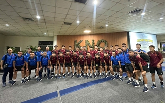 U.19 Việt Nam đến Indonesia an toàn, rất bất ngờ vì...