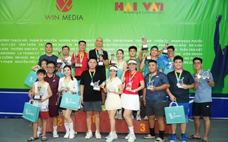 Giải pickleball quyên góp học bổng cho trẻ em nghèo