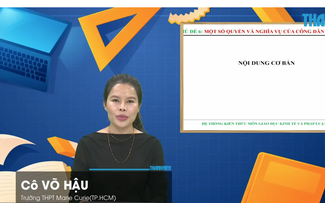 Bí quyết ôn thi tốt nghiệp THPT đạt điểm cao: Quyền và nghĩa vụ của công dân