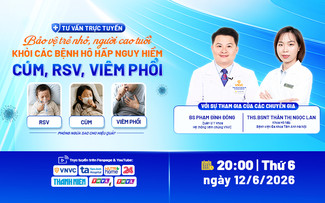 Tư vấn sức khỏe: Bảo vệ trẻ nhỏ, người cao tuổi khỏi cúm, RSV, viêm phổi