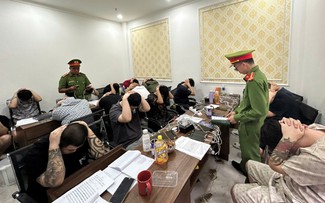 TP.HCM: Đột kích khách sạn, triệt phá 'đại bản doanh' lừa đảo của 83 người nước ngoài