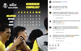 Ngỡ ngàng: HLV đội tuyển Malaysia không chấp nhận bị AFC xử thua Việt Nam, đăng bảng xếp hạng 'tưởng tượng'