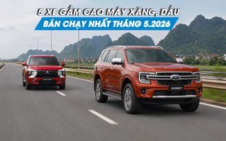 Người Việt ưa chuộng xe gầm cao nào nhất tháng 5.2026?