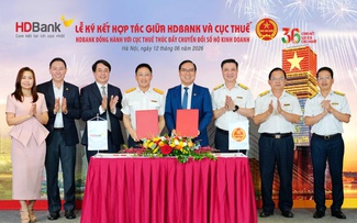 HDBank đồng hành cùng Cục Thuế thúc đẩy chuyển đổi số hộ kinh doanh 