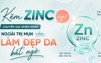Kẽm zinc là gì? Chuyên gia nhận định ngoài giảm mụn còn làm đẹp da bất ngờ