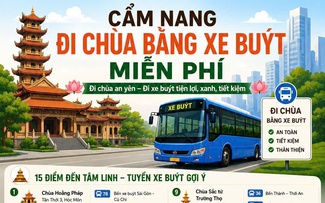 Cẩm nang đi chùa bằng xe buýt miễn phí tại TP.HCM