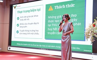 Trường đại học Trưng Vương: Xây portfolio và năng lực cạnh tranh từ trải nghiệm thực tế