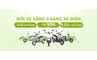 YADEA thúc đẩy chuyển đổi từ xe xăng sang xe điện, hỗ trợ người dùng Việt Nam