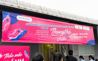 Organon cùng Thong Thả Show đưa kiến thức tránh thai an toàn đến công nhân Điềm Thụy