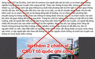Công an Cà Mau: Thông tin CSGT truy đuổi gây tai nạn là sai sự thật