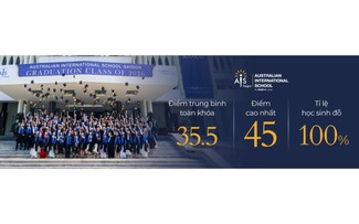 AIS Saigon lập kỷ lục thành tích IB, đánh dấu hành trình 20 năm phát triển