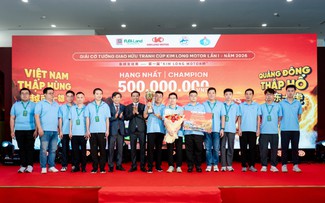 'Quảng Đông Thập Hổ' đạt hạng nhất giải cờ tướng giao hữu tranh cúp Kim Long Motor