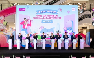 Trung tâm thương mại AEON MALL chính thức khai trương tại TTC Plaza Đà Nẵng