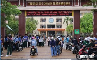 385 học sinh trúng tuyển vào Trường THPT chuyên Trần Hưng Đạo - Bình Thuận