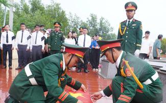 Đà Nẵng: Truy điệu, an táng 4 hài cốt liệt sĩ tìm thấy tại hang Đá Sập