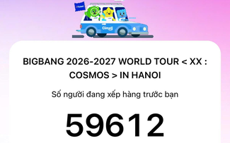 Vé Presale BIGBANG tại Hà Nội 'cháy' sau 2 tiếng, fan chờ săn suất VPBank Mastercard