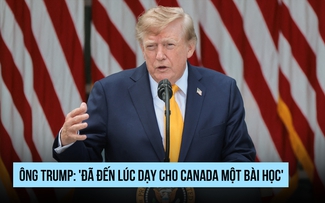 Ông Trump: 'Đã đến lúc dạy Canada một bài học'