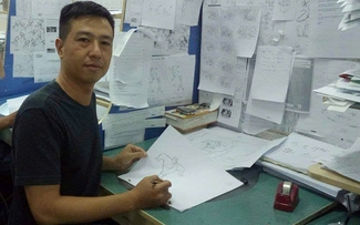 Họa sĩ khuyết tật người Việt Nam góp sức làm nên những bộ phim hoạt hình tuổi thơ