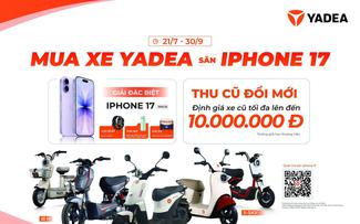 YADEA khởi động mùa tựu trường 2026 với chương trình ‘Mua xe YADEA - Săn iPhone 17’