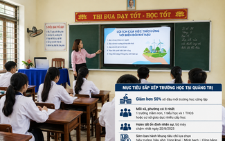 Quảng Trị sẽ chốt tiêu chí chọn hiệu trưởng, hiệu phó cùng với sắp xếp trường học