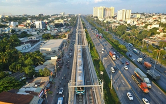 Bất động sản hưởng lợi từ metro