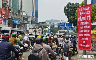 Thi công metro số 2: TP.HCM cấm ô tô một chiều đường Tân Kỳ Tân Quý từ 16.9