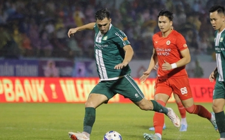 Bảng xếp hạng V-League mới nhất: CLB CAHN thắng đậm tái chiếm ngôi đầu, TP.Đồng Nai rơi xuống đáy