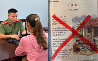 Đăng ảnh AI giả trang sách giáo khoa, người phụ nữ bị công an nhắc nhở