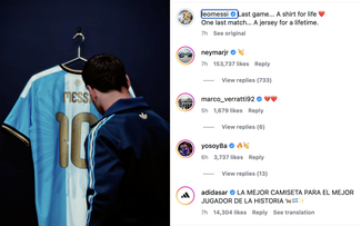 Thông điệp đặc biệt của Messi trước trận đấu chia tay sự nghiệp, CĐV bùi ngùi Thông điệp đặc biệt của Messi trước trận đấu chia tay sự nghiệp, CĐV bùi ngùi