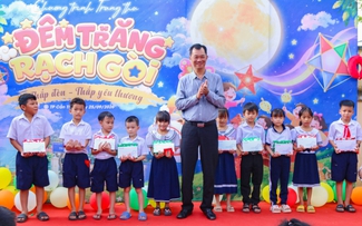 Trung thu 2026 ấm áp với 250 trẻ em khó khăn ở Cần Thơ