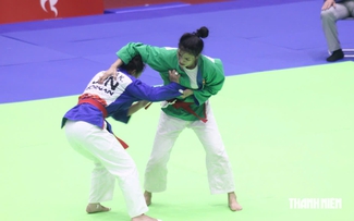 Kurash Việt Nam dồn sức cho hạng cân nặng sau thất bại trước các đối thủ quá mạnh