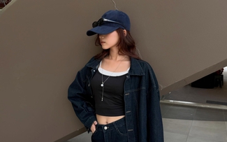 Tôn dáng và không lo cứng nhắc với trang phục denim