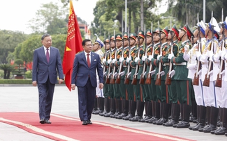 Tổng Bí thư, Chủ tịch nước Tô Lâm chủ trì lễ đón Tổng thống Myanmar