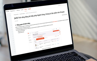 Nhà bán được hỗ trợ minh bạch hóa thông tin, nâng cao vận hành trên TMĐT