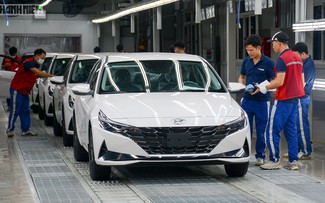 Soi quá trình lắp ráp Hyundai Elantra 2023 tại Việt Nam