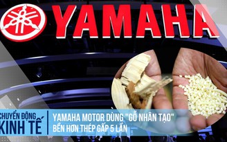 Yamaha Motor dùng 'gỗ nhân tạo' bền chắc hơn thép gấp 5 lần